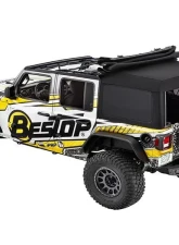Bestop Black Twill Supertop Ultra Soft Top Jeep Wrangler 4-Door 2018-2021                                     - 54725-17 - Image 5