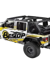 Bestop Black Twill Supertop Ultra Soft Top Jeep Wrangler 4-Door 2018-2021                                     - 54725-17 - Image 2