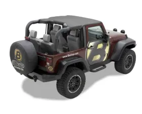 Bestop Header Standard Targa Style Bikini Top Jeep Gladiator | Wrangler JL 2018-2021