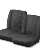 Bestop All Vinyl Black Crush Trailmax II Classic Front Seat for Jeep CJ5, CJ7, YJ, TJ 1976-2006                                     - 39429-01 - Image 2