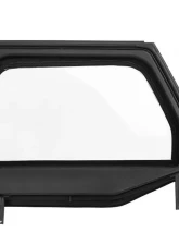 Bestop Black Twill Rear Upper Fabric Half Doors Jeep Wrangler 4-Door 2007-2018                                     - 51733-17 - Image 4