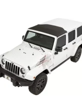 Bestop Black Twill Sunrider for Hardtop Jeep Wrangler 2007-2018                                     - 52453-17 - Image 5