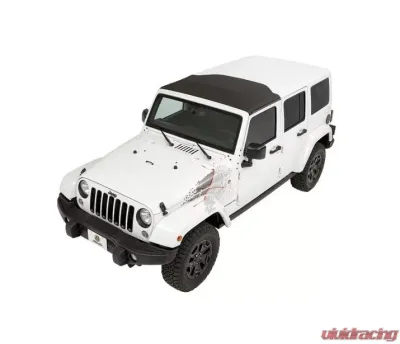Bestop Black Twill Sunrider for Hardtop Jeep Wrangler 2007-2018 - 52453-17