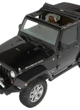 Bestop Black Twill Sunrider for Hardtop Jeep Wrangler 2007-2018                                     - 52453-17 - Image 2