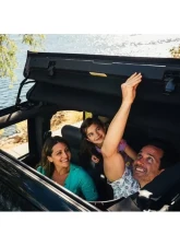 Bestop Black Twill Sunrider for Hardtop Jeep Wrangler 2007-2018                                     - 52453-17 - Image 4