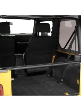 Bestop Black Tailgate Bar for Jeep Wrangler JL 2018-2021, Steel Construction                                     - 52700-01 - Image 2