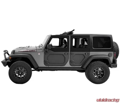 Bestop Black Rear Left Lower CORE Doors Jeep Wrangle 2007-2018 - 587.31