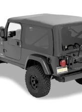Bestop Black Diamond Sailcloth Replace-a-Top Tinted Windows Jeep Wrangler 2004-2006                                     - 79140-35 - Image 2