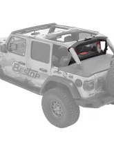 Bestop Black Diamond Standard Windjammer for Jeep Wrangler 4-Door 2018-2021                                     - 80053-35 - Image 2