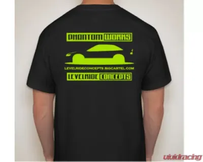 Levelride Mens Phantom Works Drift Life T-Shirt - LRCDRFITSHIRTM1-M