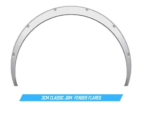 Clinched Flares Classic 3cm Universal Fender Flares