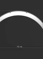 Clinched Flares Classic 3cm Universal Fender Flares                                     - Cl3 - Image 2