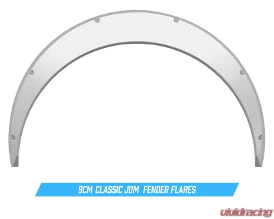 Clinched Flares Classic 9cmUniversal Fender Flares - Cl9
