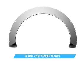 Clinched Flares Glider 7cm Universal Fender Flares