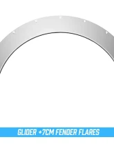Clinched Flares Glider 7cm Universal Fender Flares                                     - Gl7 - Image 4