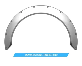 Clinched Flares New School 10cm Universal Fender Flares