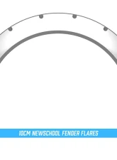 Clinched Flares New School 10cm Universal Fender Flares                                     - NS10 - Image 4