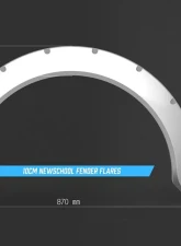 Clinched Flares New School 10cm Universal Fender Flares                                     - NS10 - Image 2