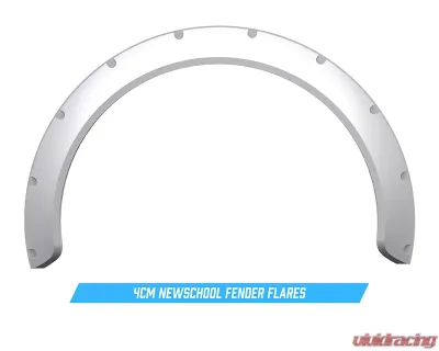 Clinched Flares New School 4cm Universal Fender Flares - NS4