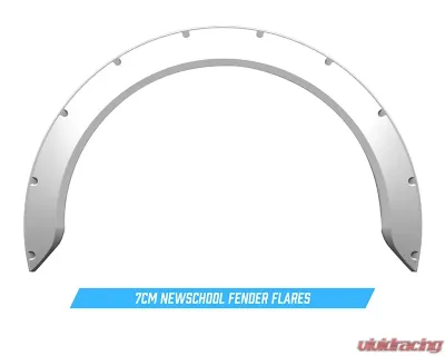 Clinched Flares New School 7cm Universal Fender Flares - NS7