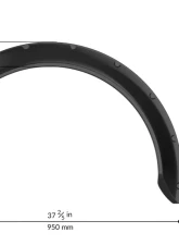 Clinched Flares New School XL 7cm/2.7" Fender Flares                                     - NSXL7 - Image 2