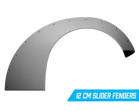 Clinched Flares Slider 12cm Universal Fender Flares