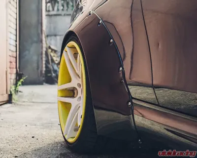 Clinched Flares Slider 7cm Universal Fender Flares - Sl7