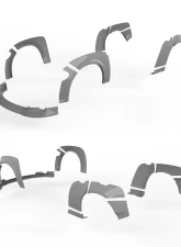 Clinched Flares Widebody Kit Dodge Charger SXT | GT | R/T | Scat Pack | SRT | Hellcat 2015+                                     - WB-CHAR - Image 2