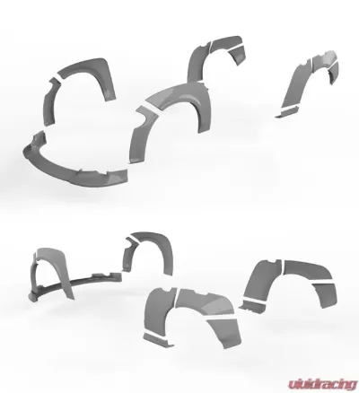 Clinched Flares Widebody Kit Dodge Charger SXT | GT | R/T | Scat Pack | SRT | Hellcat 2015+ - WB-CHAR