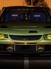 Clinched Flares Widebody Kit without Ducktail Spoiler Mitsubishi Evolution VII - IX 01-07                                     - EVO-7wd - Image 4