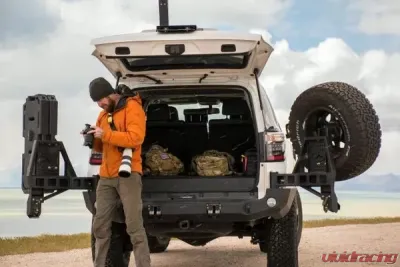 Expedition One Dual Swing-Out Rear Bumper Toyota 4Runner 2010+ - 4R10+RB-DSTC-BARE