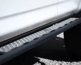 Expedition One Bare Metal Rocker Guards with Aluminum Treadplate Non-KDSS Toyota 4Runner 14-19