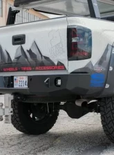 Expedition One Rear Bumper Chevrolet Silverado 1500 2014-2018                                     - CHV1500-14-18-RB-BARE - Image 2