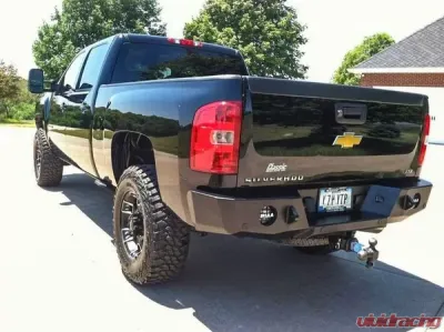 Expedition One Rangemax Rear Bumper Chevrolet Silverado 2500 | 3500 2007-2014 - CHV2500/3500-07-14-RB-BARE