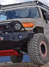Expedition One Trail Series Diamond Style Front Bumper Toyota FJ Cruiser 2007+                                     - FJC-FB-DM-BARE - Image 7