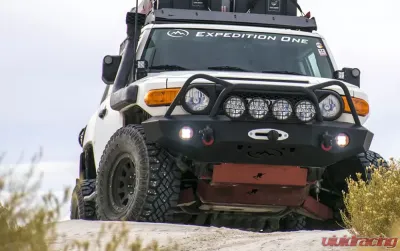 Expedition One Trail Series Diamond Style Front Bumper Toyota FJ Cruiser 2007+ - FJC-FB-DM-BARE