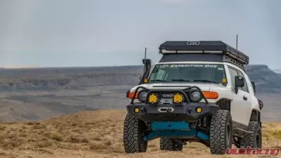 Expedition One Trail Series Diamond Style Front Bumper Toyota FJ Cruiser 2007+ - FJC-FB-DM-BARE