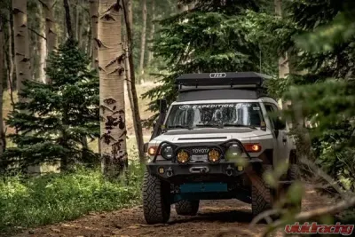 Expedition One Trail Series Diamond Style Front Bumper Toyota FJ Cruiser 2007+ - FJC-FB-DM-BARE