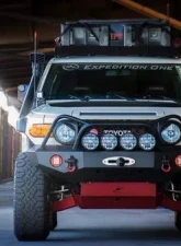 Expedition One Trail Series Diamond Style Front Bumper Toyota FJ Cruiser 2007+                                     - FJC-FB-DM-BARE - Image 7