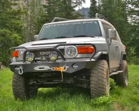 Expedition One Trail Series Kodiak Style Front Bumper Toyota FJ Cruiser 2007+