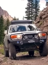 Expedition One Trail Series Kodiak Style Front Bumper Toyota FJ Cruiser 2007+                                     - FJC-FB-KD-BARE - Image 2