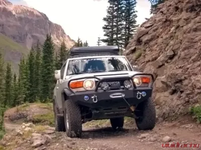 Expedition One Trail Series Kodiak Style Front Bumper Toyota FJ Cruiser 2007+ - FJC-FB-KD-BARE