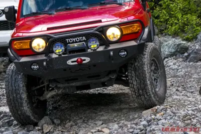 Expedition One Trail Series Kodiak Style Front Bumper Toyota FJ Cruiser 2007+ - FJC-FB-KD-BARE