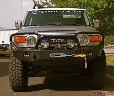 Expedition One Trail Series Kodiak Style Front Bumper Toyota FJ Cruiser 2007+ - FJC-FB-KD-BARE