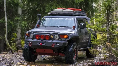 Expedition One Trail Series WyoOtto Front Bumper Toyota FJ Cruiser 2007+ - FJC-FB-WY-BARE