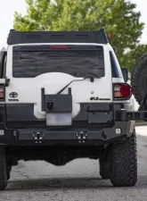 Expedition One Trail Series Dual Swing Rear Bumper Toyota FJ Cruiser 2007-2017                                     - FJC-RB-DSTC-BARE - Image 2