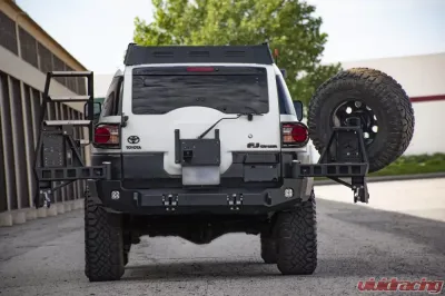 Expedition One Trail Series Dual Swing Rear Bumper Toyota FJ Cruiser 2007-2017 - FJC-RB-DSTC-BARE