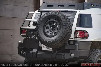Expedition One Trail Series Dual Swing Rear Bumper Toyota FJ Cruiser 2007-2017 - FJC-RB-DSTC-BARE