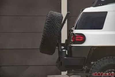 Expedition One Trail Series Dual Swing Rear Bumper Toyota FJ Cruiser 2007-2017 - FJC-RB-DSTC-BARE