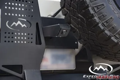 Expedition One Trail Series Dual Swing Rear Bumper Toyota FJ Cruiser 2007-2017 - FJC-RB-DSTC-BARE